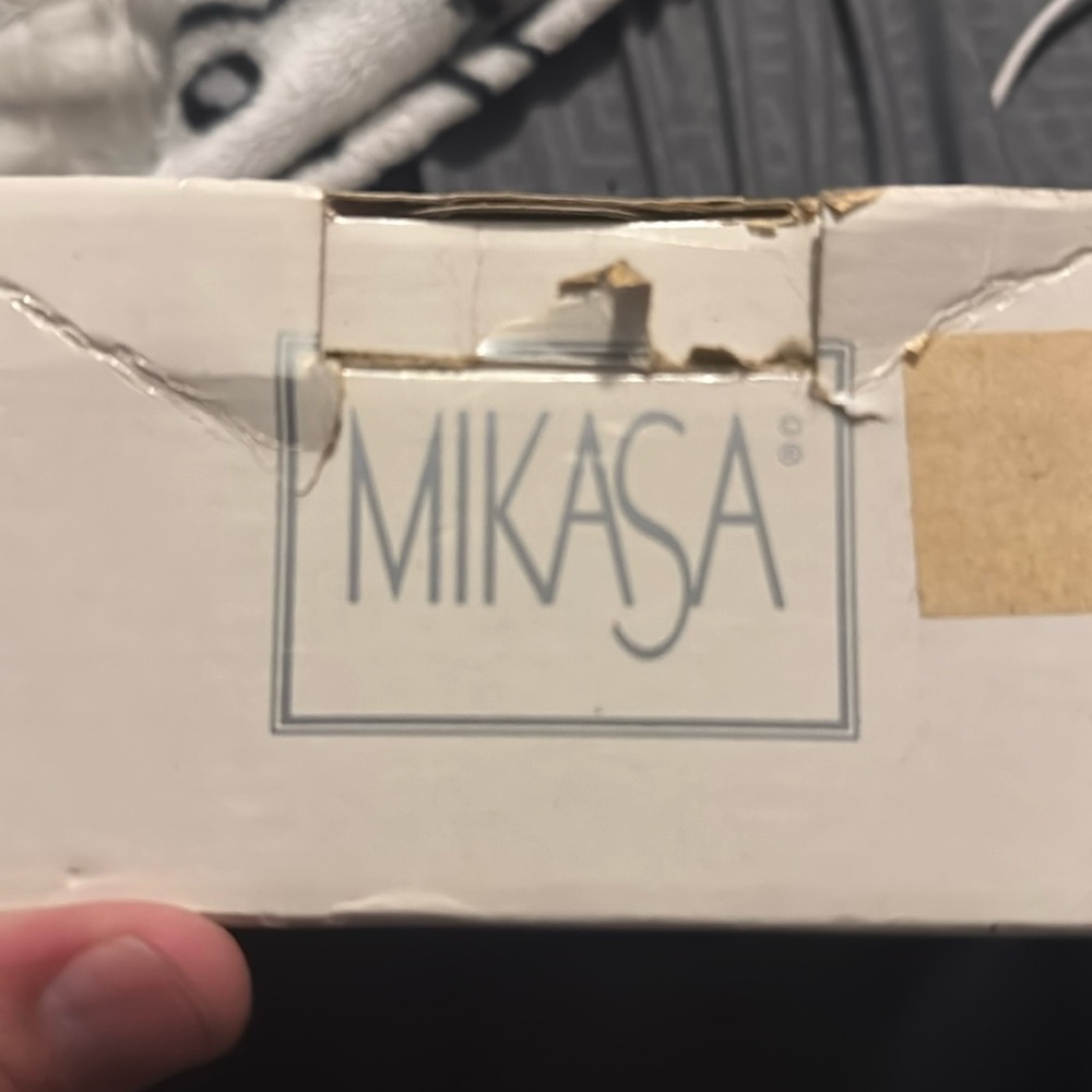Brand new mikasa clock antique